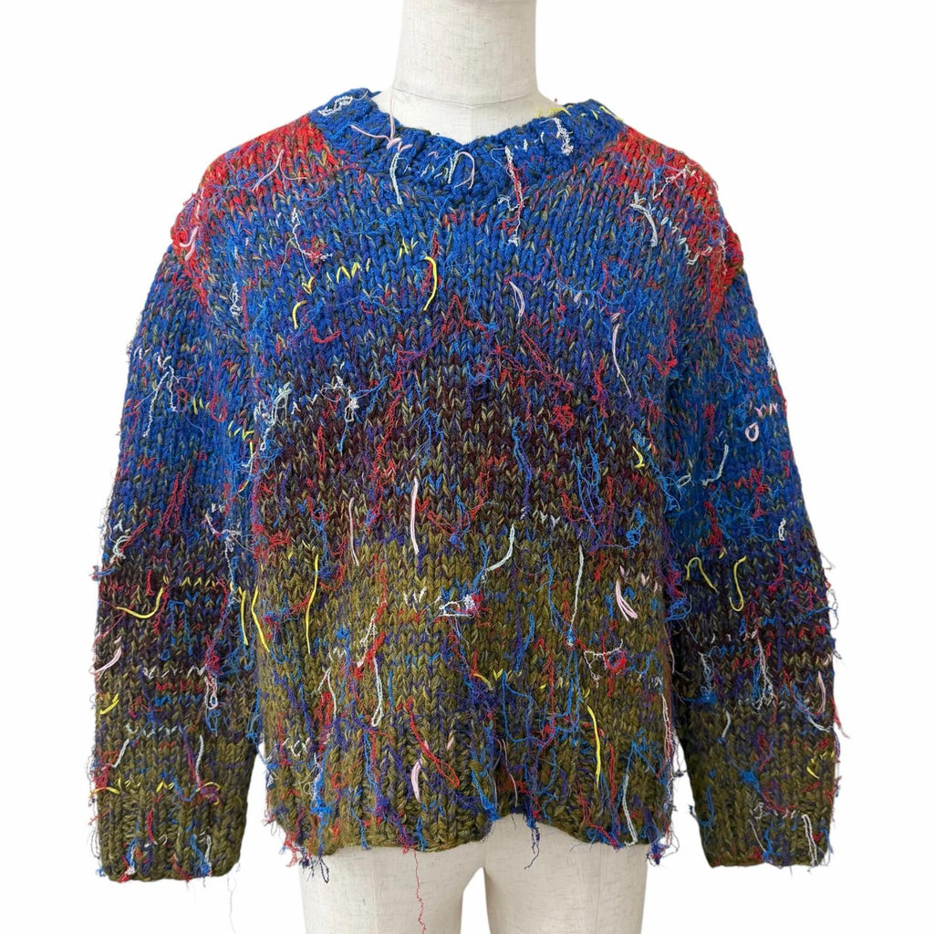 メゾンマルジェラ10 Handmade Knit Sweater ニット マルチカラー L メンズ