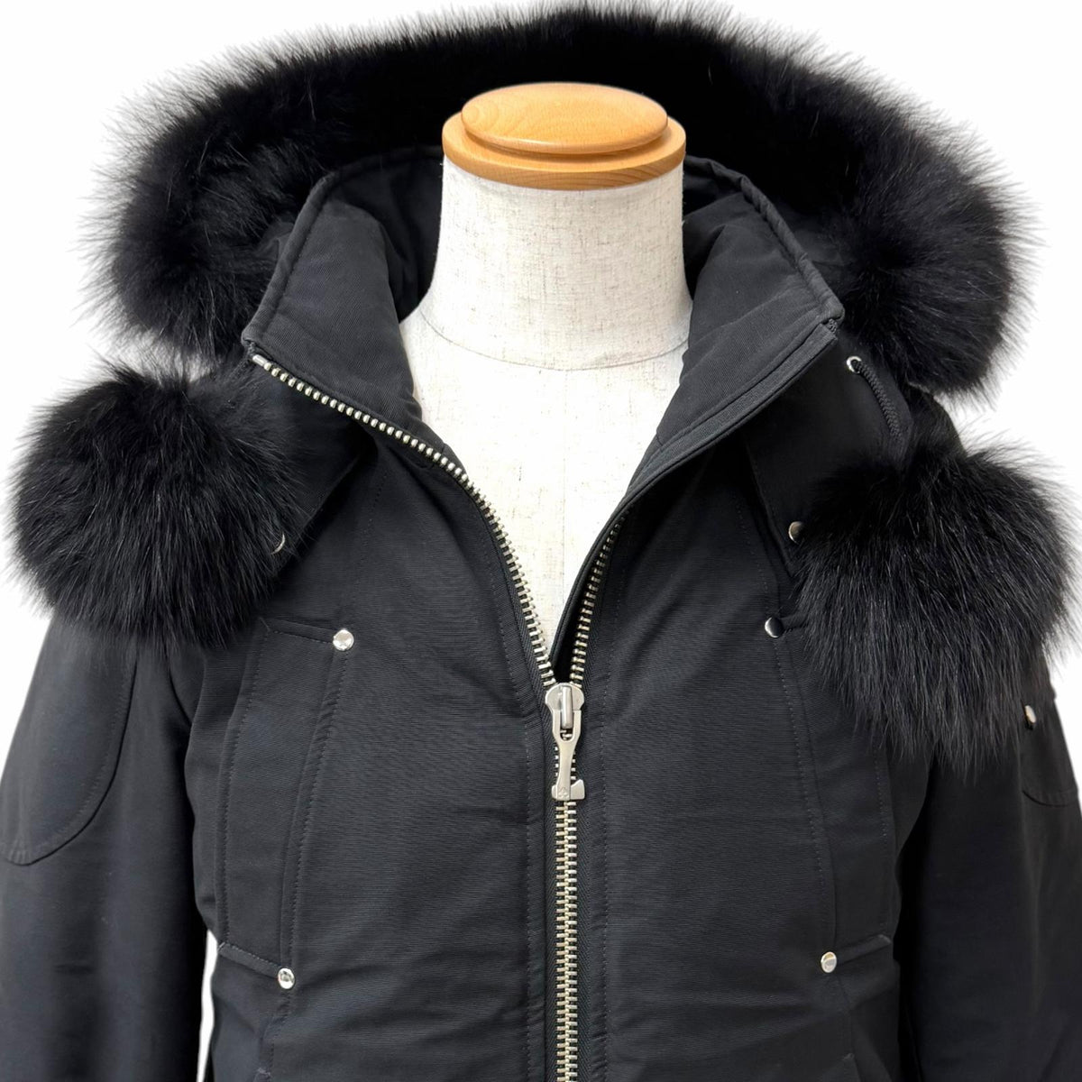 ムースナックルズ Ballistic Bomber Neoshear Jacket JAPAN ONLY ダウンジャケット ブラック M メンズ