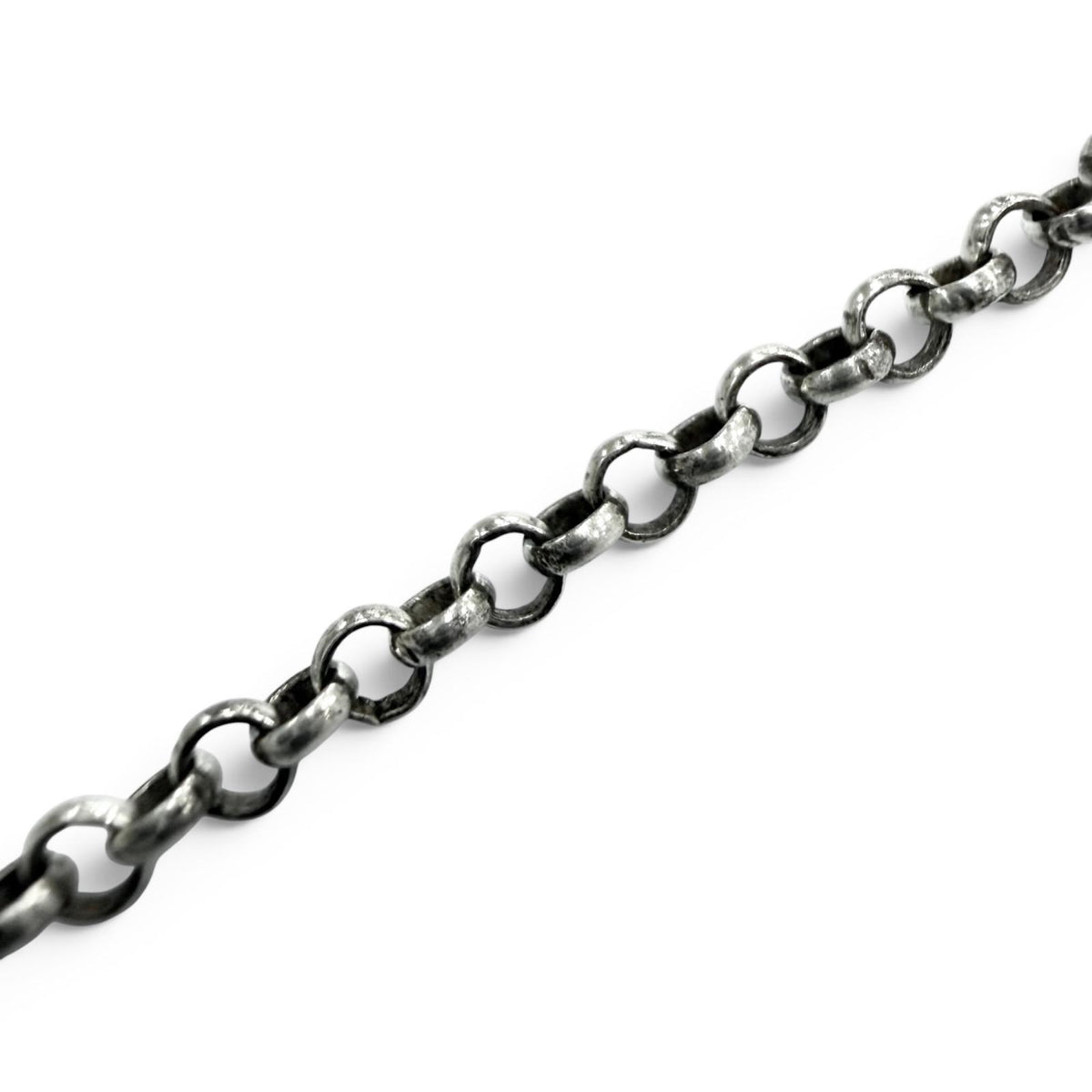 クロムハーツ ロールチェーン ネックレス シルバー 16インチ メンズ