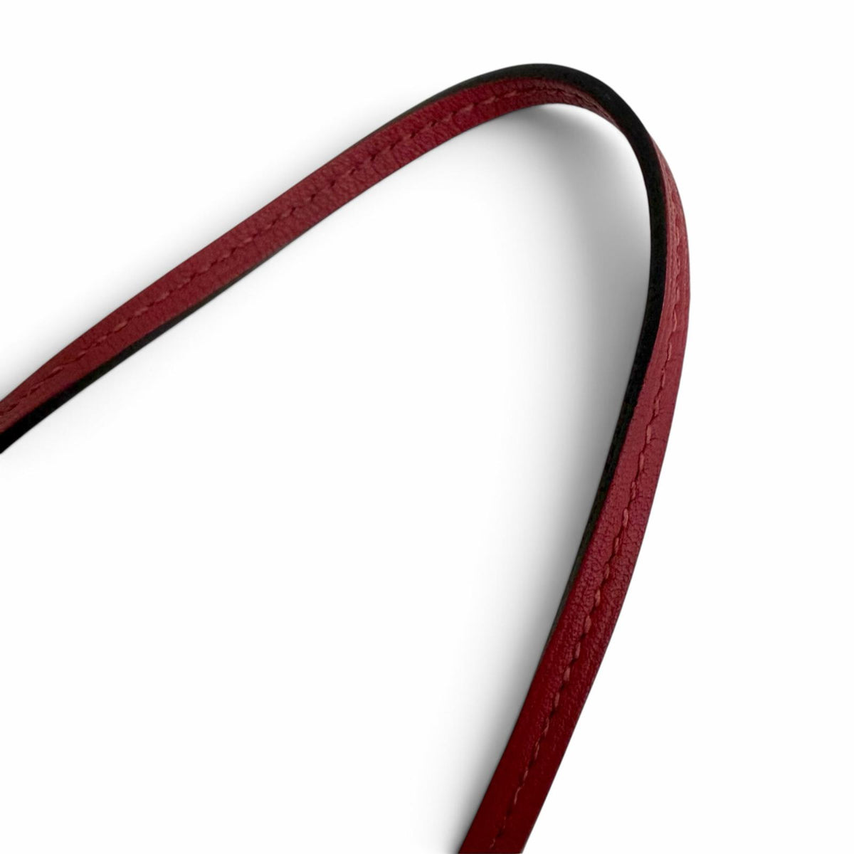 エルメス クロシェット ネックレス ボルドー レディース