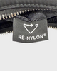 プラダ Re-Edition 2005 Re-Nylon トライアングルロゴ キーリング付 ハンドバッグ ブラック レディース