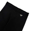 プラダ トライアングルロゴプレート ニット パンツ ブラック 38 レディース 未使用品