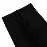プラダ トライアングルロゴプレート ニット パンツ ブラック 38 レディース 未使用品