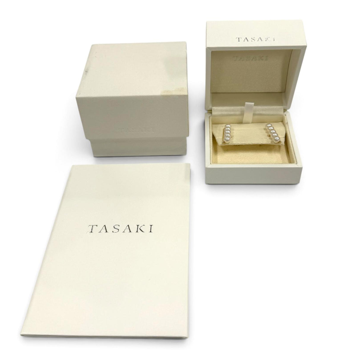 タサキ バランス プラス ピアス 5Pパール ピアス ホワイト レディース
