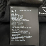プラダ トライアングルロゴプレート Re-Nylon バケットハット ハット ブラック M レディース