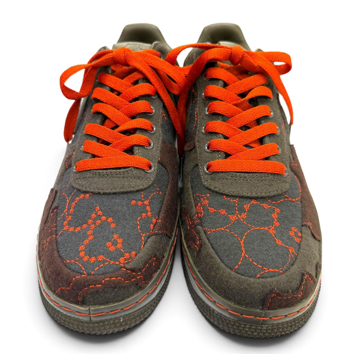ナイキ Air Force 1 Low Supreme TZ Maharam エアフォース1 ロウ シュプリーム インサイドアウト マハラム スニーカー カーキ 26 メンズ
