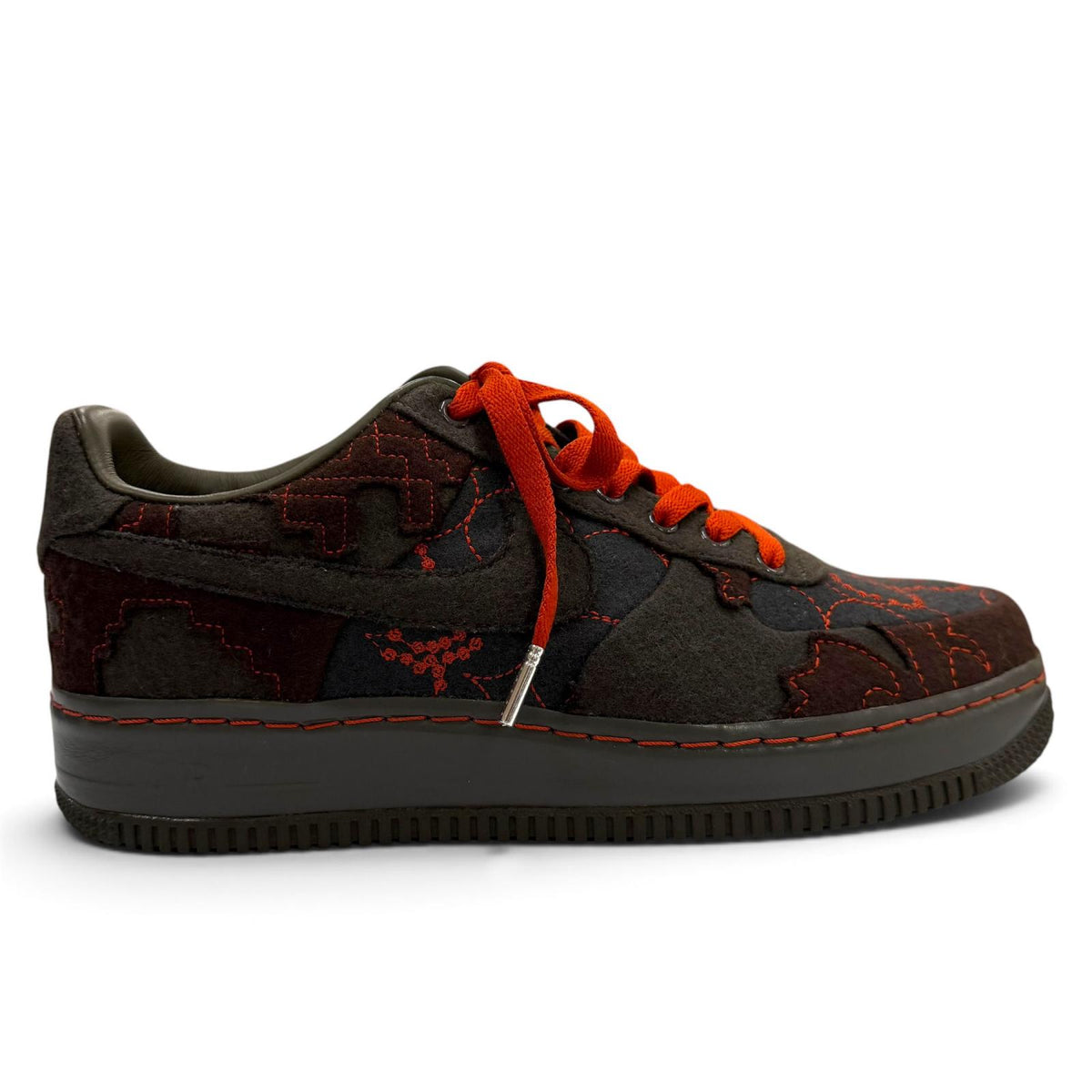 ナイキ Air Force 1 Low Supreme TZ Maharam エアフォース1 ロウ シュプリーム インサイドアウト マハラム スニーカー カーキ 26 メンズ