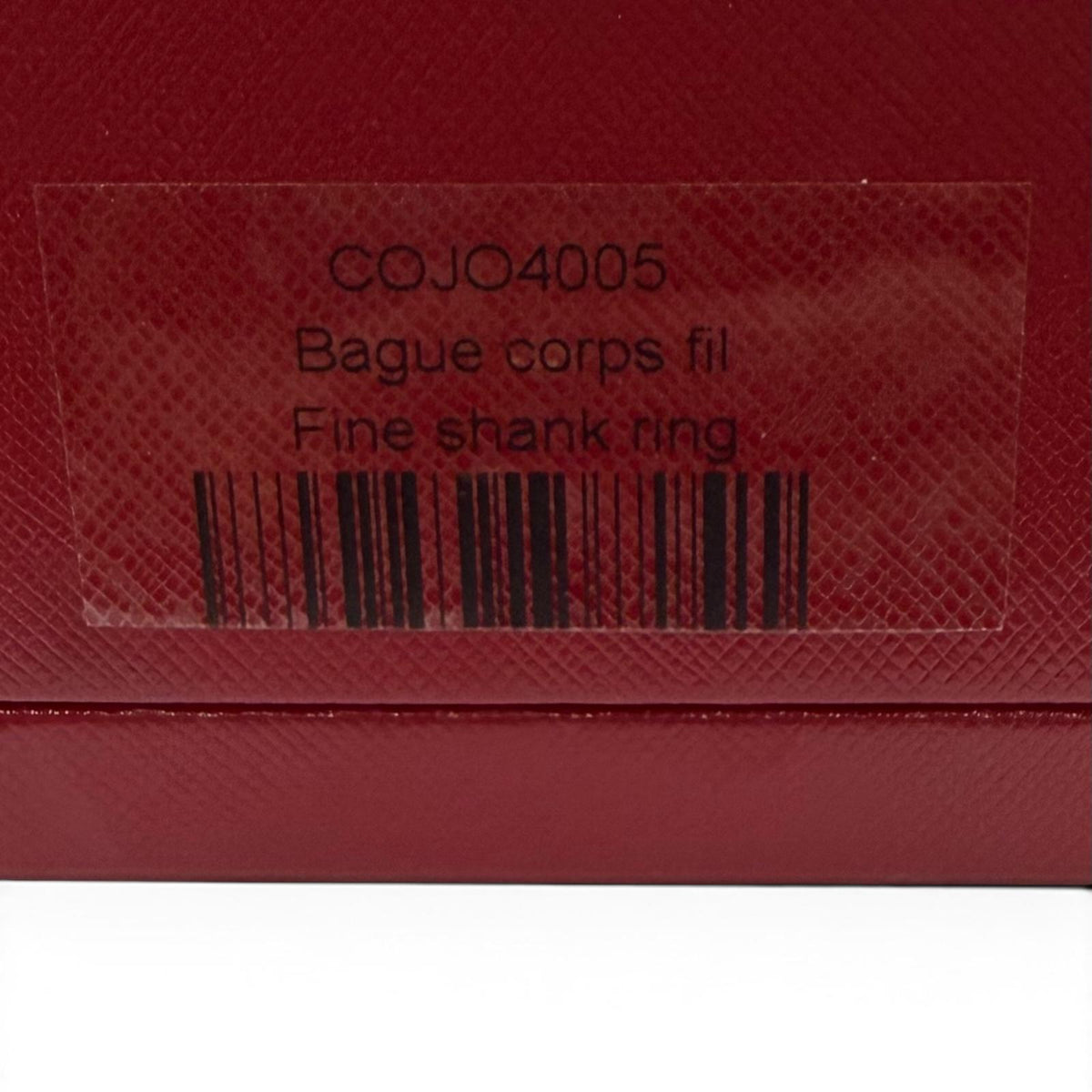 カルティエ ラニエール ダイヤ9P ロゴ入り ハーフダイヤ リング 指輪 ホワイトゴールド 49（JP9号相当） レディース