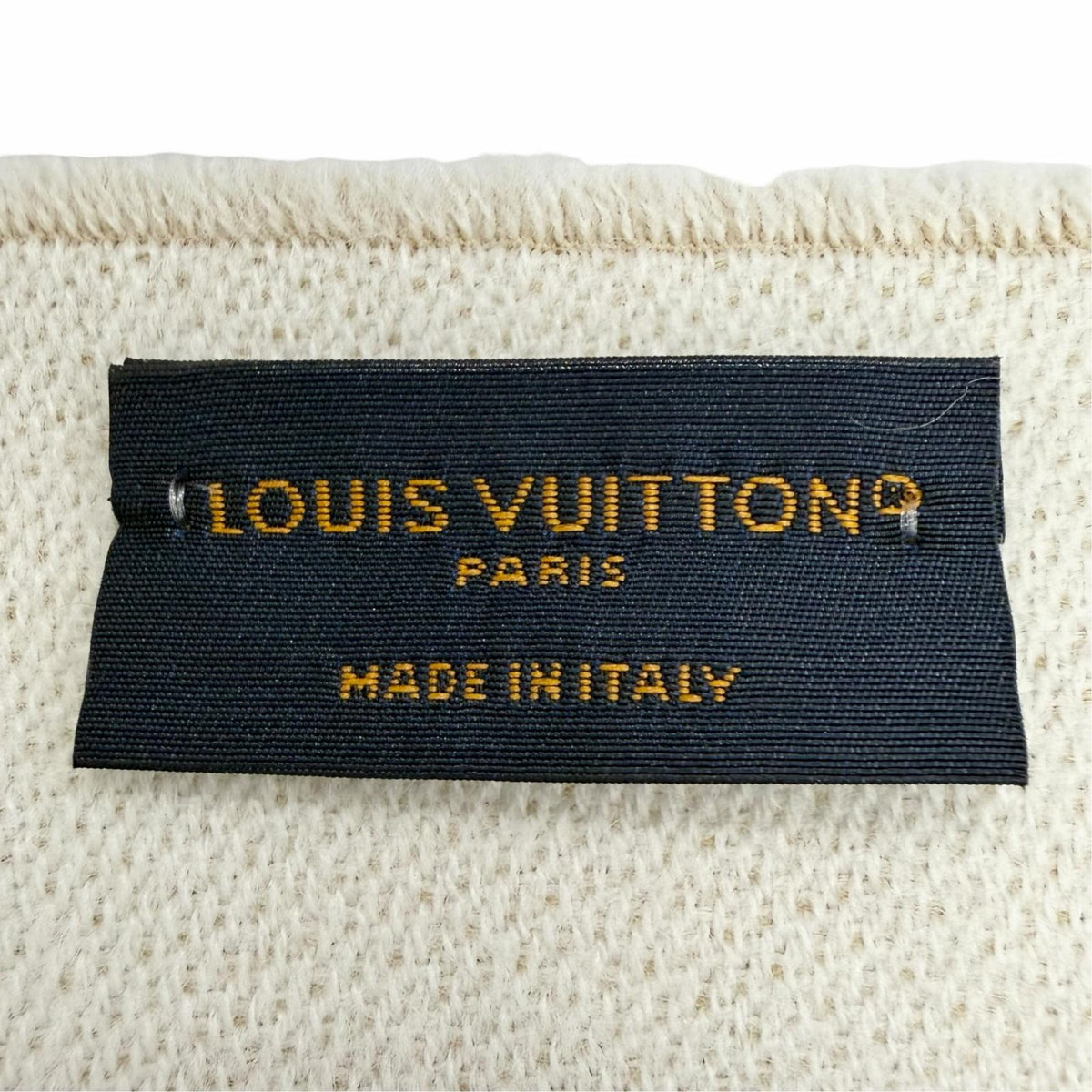 ルイヴィトン LV エセンシャル モノグラム マフラー ベージュ 170×34cm レディース