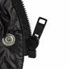 プラダ トライアングルロゴ クロップド コンバーチブル 2WAY ダウンベスト ダウンジャケット ブラック 38 レディース