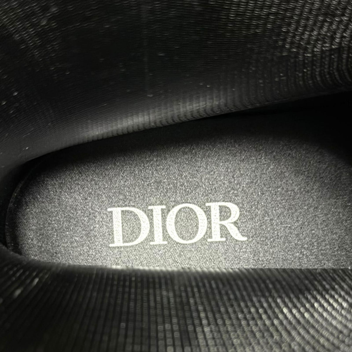 ディオール オム DIOR GARDEN オブリーク レイン ブーツ ブラック 41 メンズ