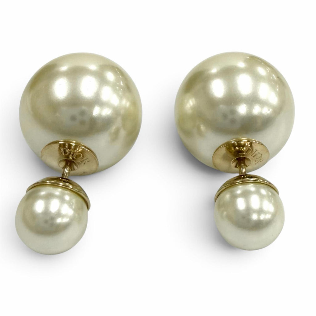 クリスチャンディオール Dior Tribales ピアス エコパール ピアス アイボリー レディース