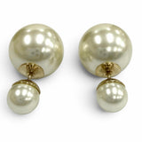 クリスチャンディオール Dior Tribales ピアス エコパール ピアス アイボリー レディース