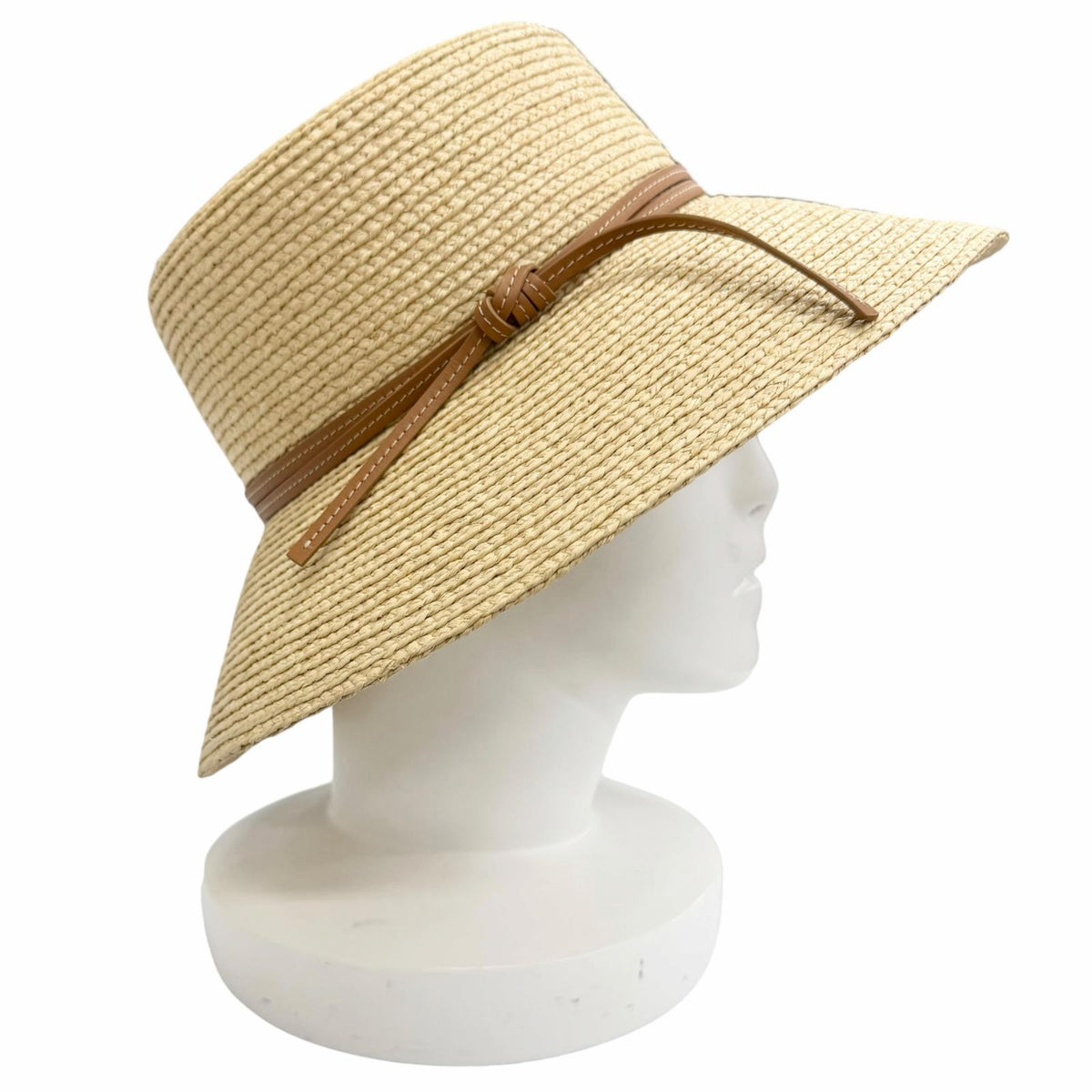 エルメス Chapeau Isola イゾラハット ストローハット ハット 57 レディース