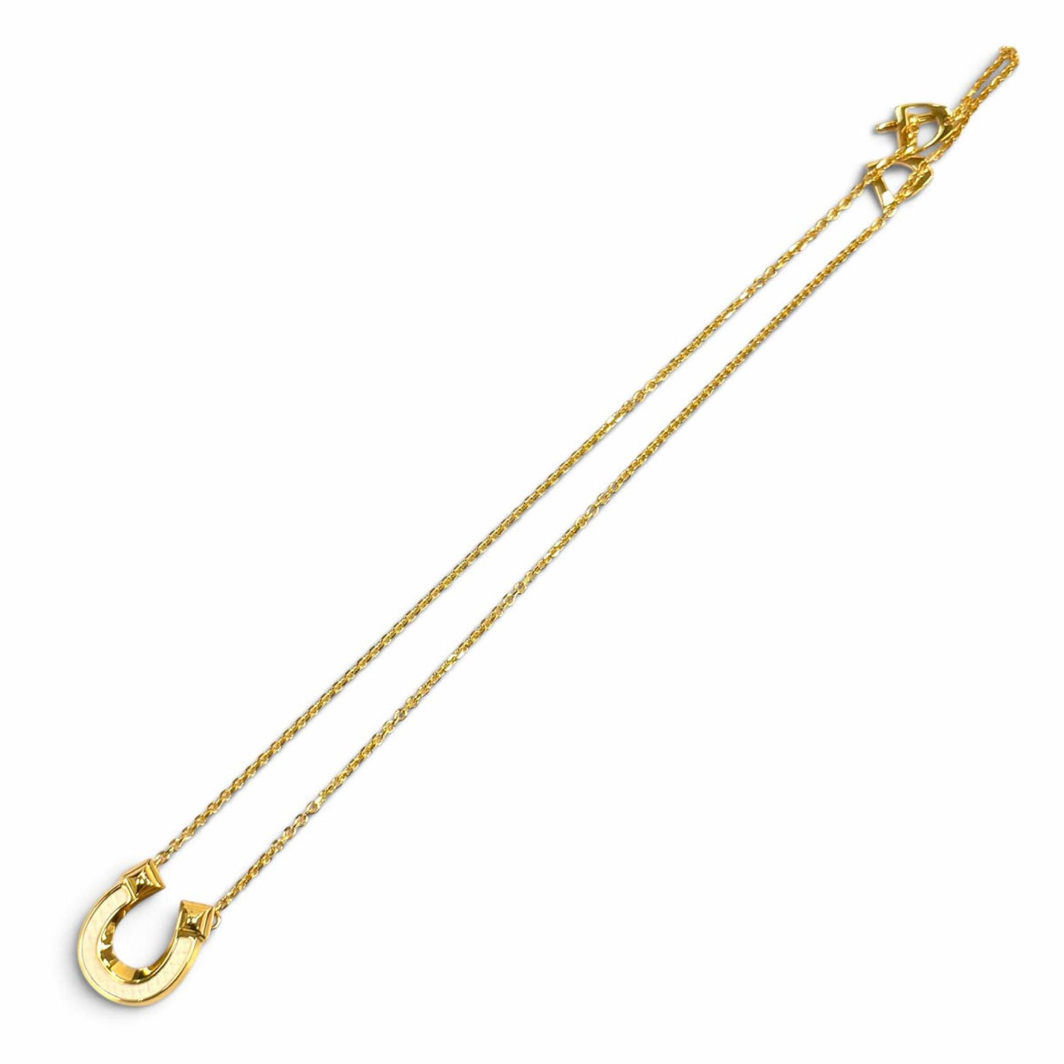 エルメス ジョケット PM ネックレス ホワイト レディース