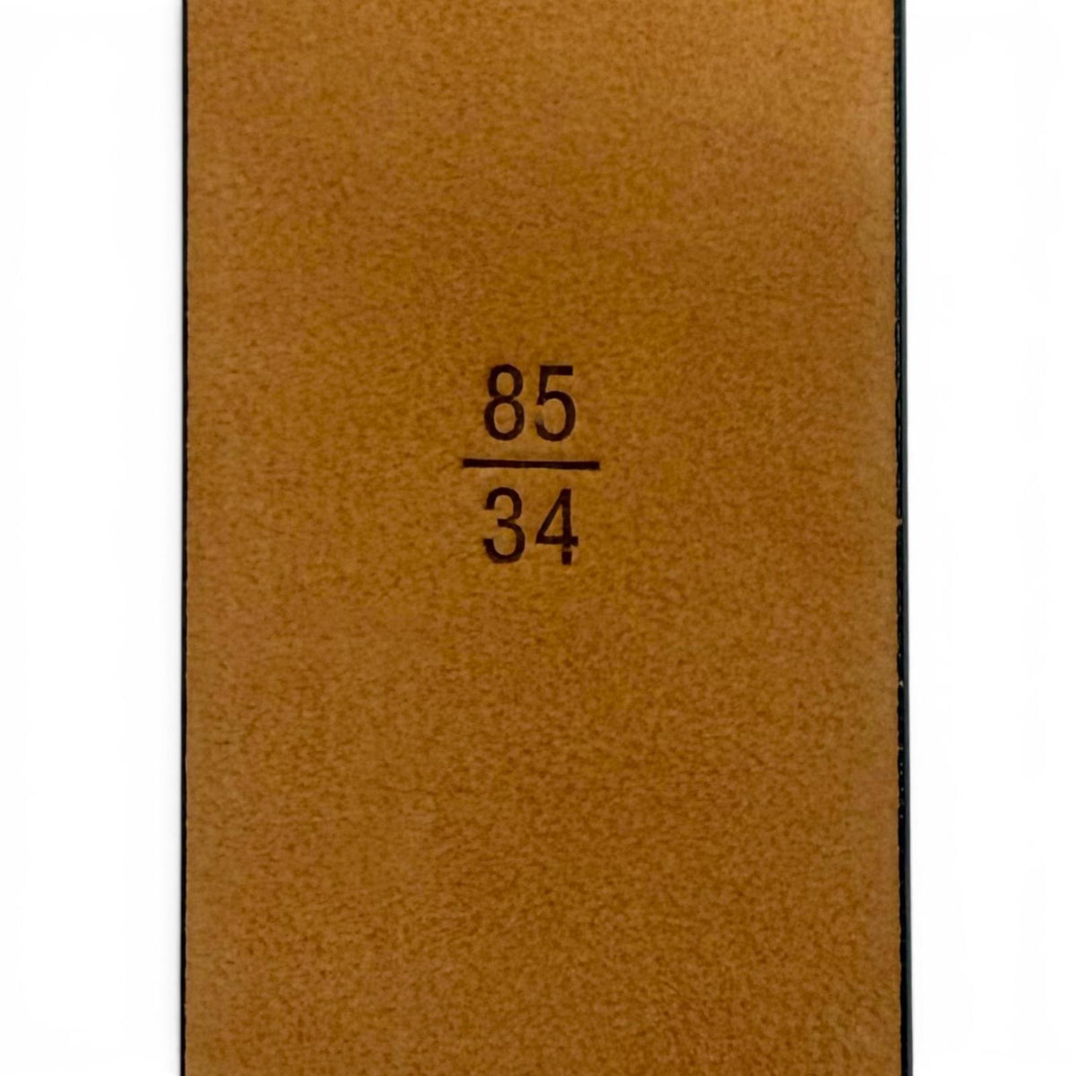 ルイヴィトン サンチュール イニシャル LV ベルト ブラック 85/34 メンズ