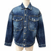 ディースクエアード Dropped Shoulder Jean Jacket 裏地プリントデザイン ジージャン デニムジャケット インディゴブルー 46 メンズ