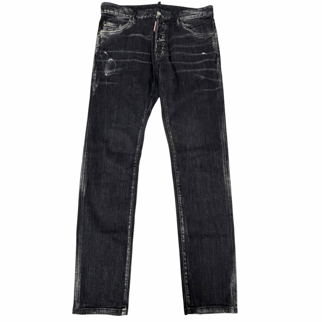 ディースクエアード Cooi Guy Jean スキニー デニムパンツ ブラック 48 メンズ