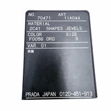プラダ メタル スター チェーン リング 指輪 ゴールド JP9号相当 レディース