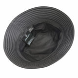プラダ トライアングルロゴ 三角プレート Re-Nylon バケット ハット ブラック M メンズ