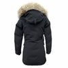 カナダグース BRONTE PARKA ブロンテパーカ ロゴワッペン ファー フード付き ダウンコート ブラック XS (日本サイズS相当) レディース