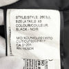 カナダグース BRONTE PARKA ブロンテパーカ ロゴワッペン ファー フード付き ダウンコート ブラック XS (日本サイズS相当) レディース