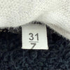 プラダ Terry Cloth トライアングルロゴ パイルバッグ ハンドバッグ ネイビー レディース