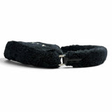 プラダ Terry Cloth トライアングルロゴ パイルバッグ ハンドバッグ ネイビー レディース