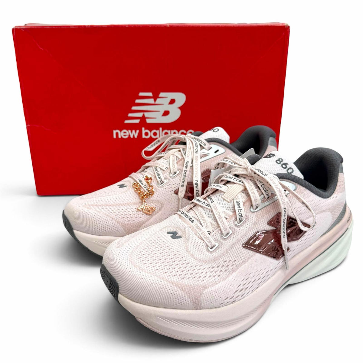 ニューバランス Fresh Foam 860 V14 名古屋ウィメンズマラソン2026限定 ランニングシューズ スニーカー ピンク 26.5 レディース