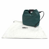 エムエムシックス メゾンマルジェラ JAPANESE CROSSBODY BAG ジャパニーズ 2WAY ショルダーバッグ グリーン レディース