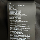 プラダ トライアングルロゴプレート ノースリーブ ミニ丈 ワンピース ブラック IT 38 レディース