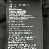 プラダ トライアングルロゴ 三角プレート ジップアップ ジレ ダウンベスト ブラック 48 メンズ