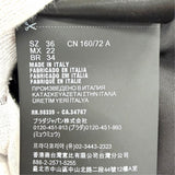プラダ トライアングルロゴプレート Re Nylon リナイロン ジップアップ ブルゾン ジャケット ブラック IT 36 レディース