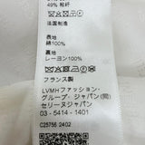 セリーヌ トリオンフ チェルシー ノーカラー ジャケット ライトブルー FR 36 レディース