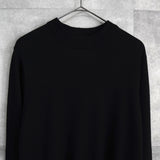 バーバリー ヴィンテージ ホースロゴ モックネック ニット ブラック