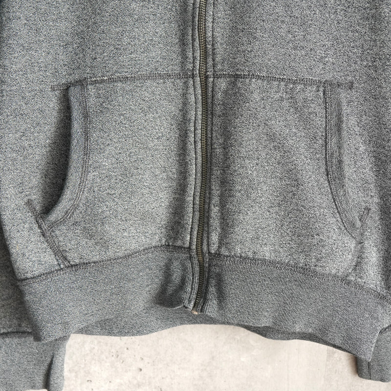 ポロ ラルフローレン スモールポニーロゴ チェック柄 フルジップ パーカー グレー