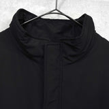 イヴ サンローラン ヴィンテージ YSLロゴ 中綿ジャケット ブラック