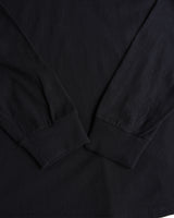 International L/S Tee ステューシー 長袖Tシャツ ロンT ブラック L メンズ