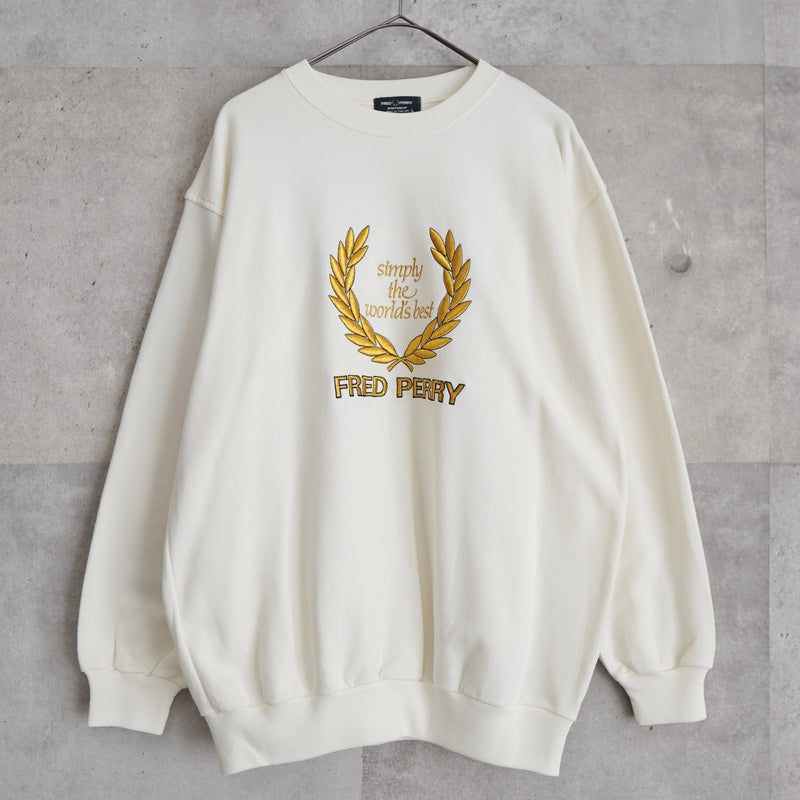 00's｜Gold Embroidery Sweatshirt - NEWSED