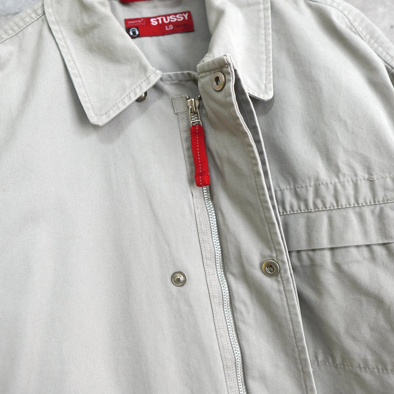 00's｜"Headphone" Embroidery Coverall｜Made in USA - NEWSED