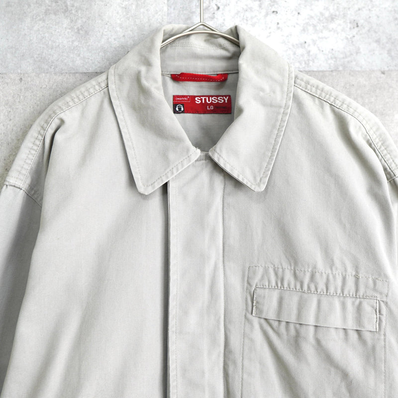 00's｜"Headphone" Embroidery Coverall｜Made in USA - NEWSED