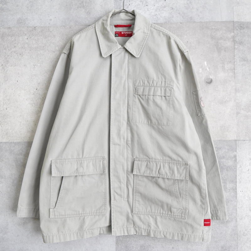 00's｜"Headphone" Embroidery Coverall｜Made in USA - NEWSED