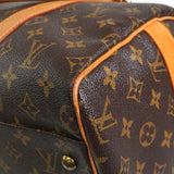 ルイ ヴィトン モノグラム キャリーオール ボストンバッグ ブラウン M40074