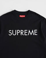 Capital S/S Top シュプリーム ロゴ Tシャツ ブラック Lサイズ メンズ