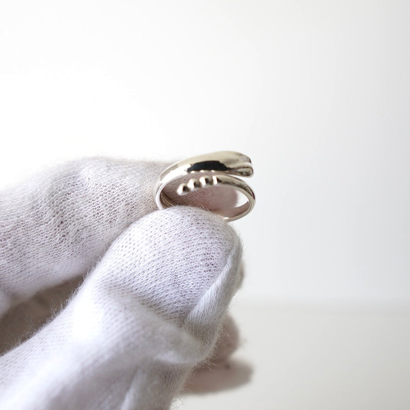 "Snake" Silver Ring