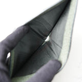 メゾン マルジェラ 四つタグ レザー 二つ折り財布 コンパクトウォレット カーキ 箱付き