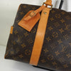 ルイ ヴィトン モノグラム キャリーオール ボストンバッグ ブラウン M40074