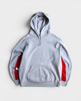Cropped Panels Hooded Sweatshirt シュプリーム フーディー パーカー グレー L メンズ