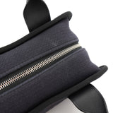 シャネル ドーヴィル キャンバス レザー 2way ハンドバッグ チェーンショルダーバッグ ブラック A番台8桁