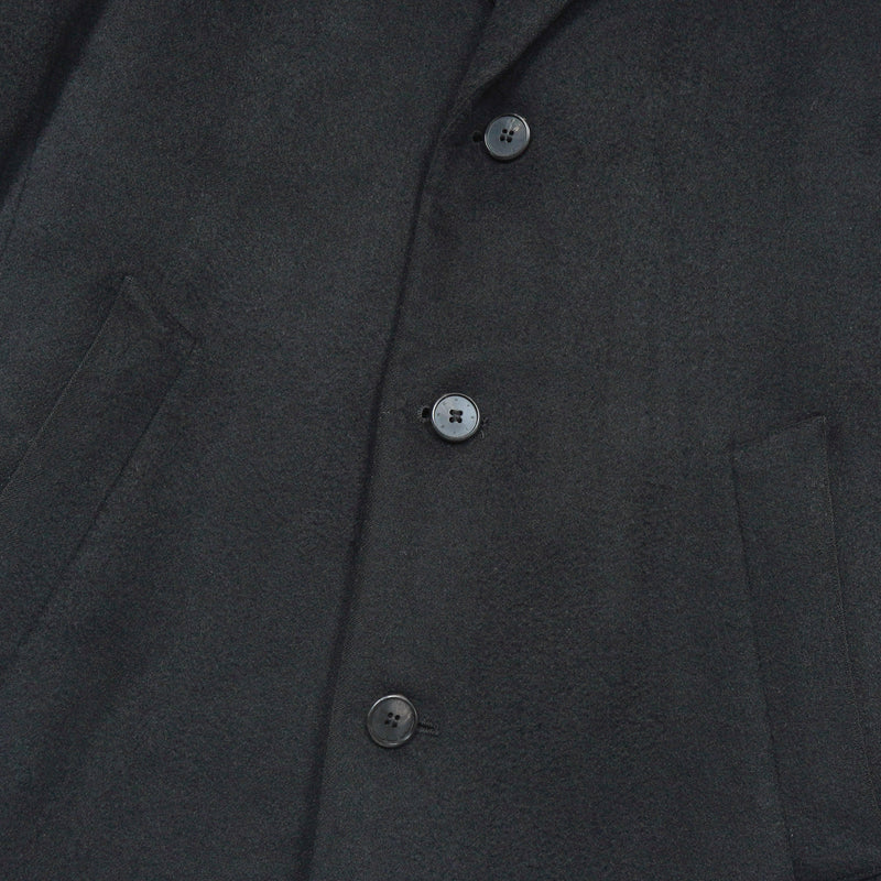 ジバンシィ カシミヤ混紡 チェスターコート ウールコート ブラック